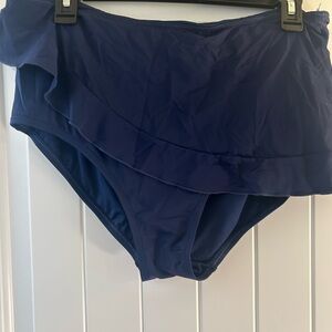 Lands' End Deep Blue Swimwear